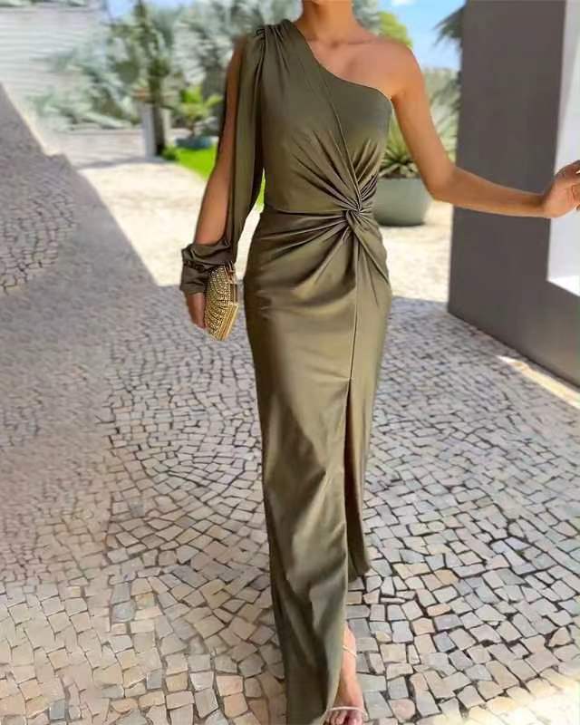 Britney® | Elegant One-Shoulder Evening Dress