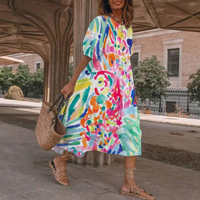 Brigida® | Women'S Floral Summer Maxi Dress