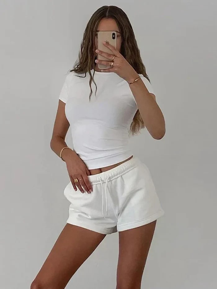 Camille® | Elegant, fitted T-shirt for women
