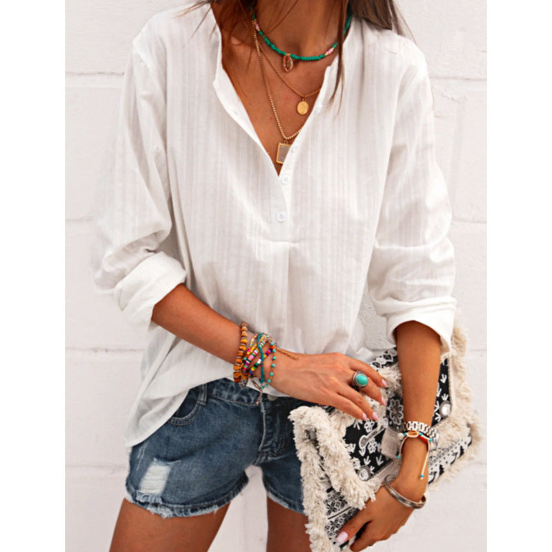 Araceli® | Blouse With Turn-Down Collar