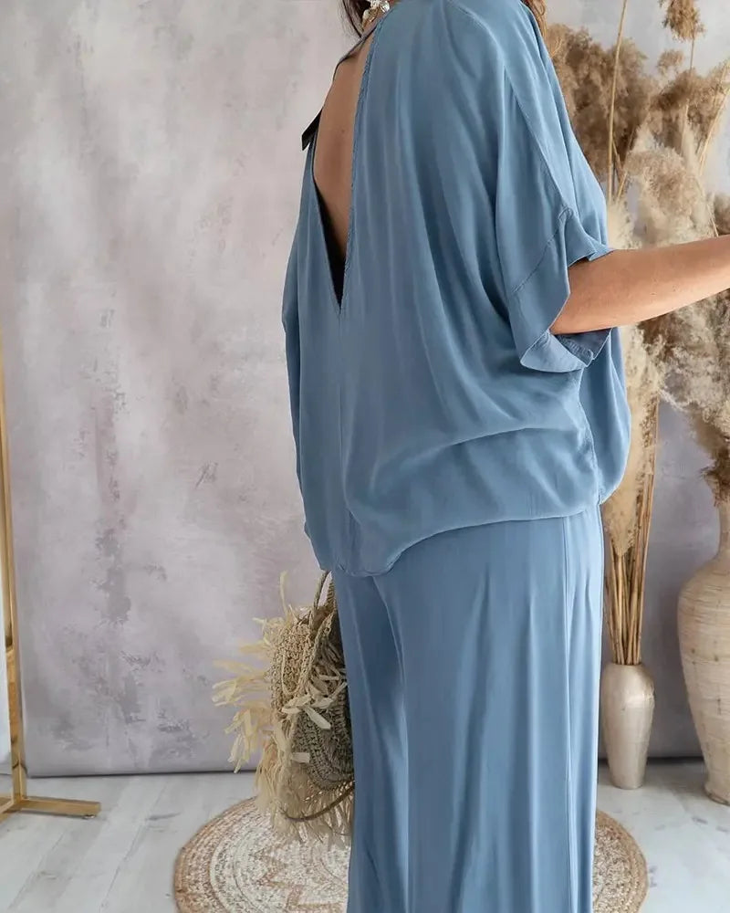 Casiana® | Two-Piece Summer Set In A Loose Fit