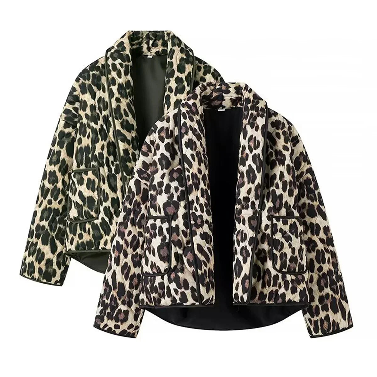 Daniela® | Trendy vintage leopard jacket