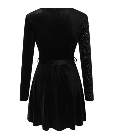 Ana® | Sequin Wrap Dress Chic
