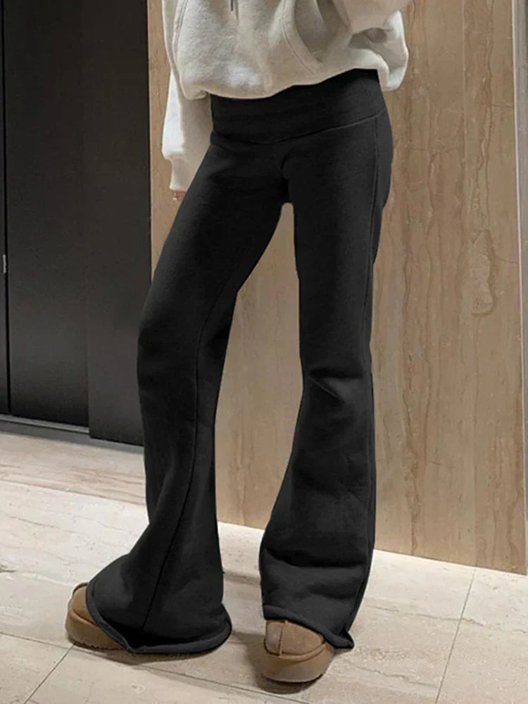 Delia® | Hipster Schlaghose Stretchable Fit