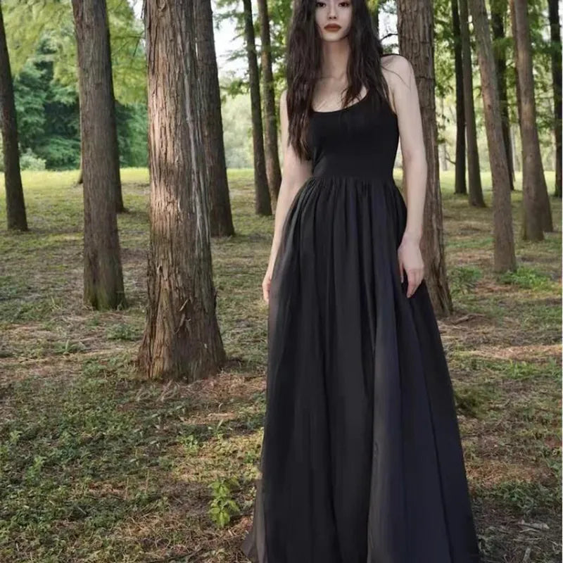 Cintia® | Knee-length dress with high waist for women
