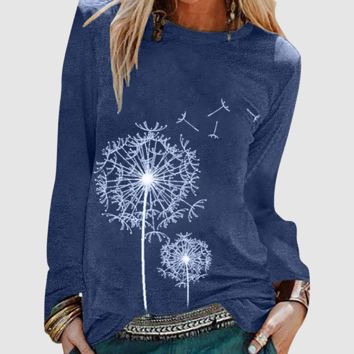 Bronia® | Printed Long Sleeve Casual Blouse For Women