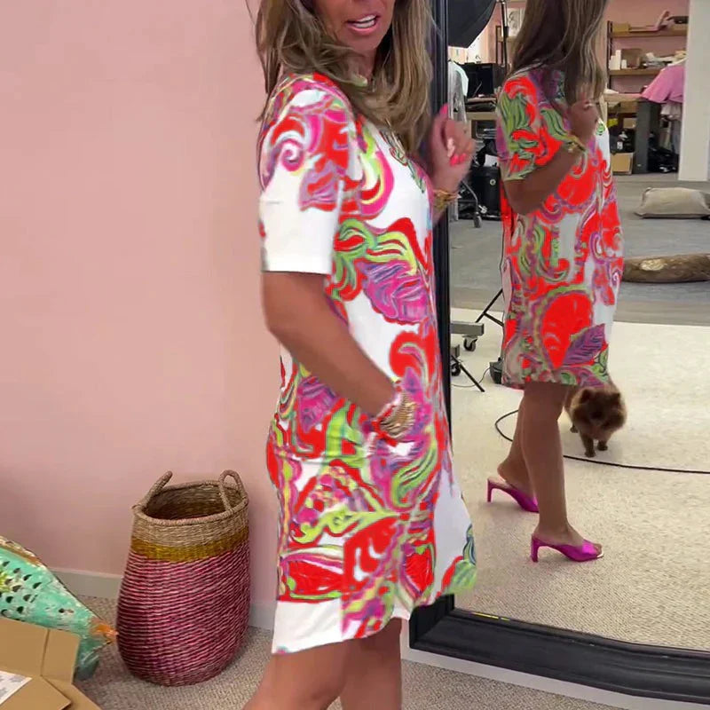 April® | Colorful Patterned Summer Dress