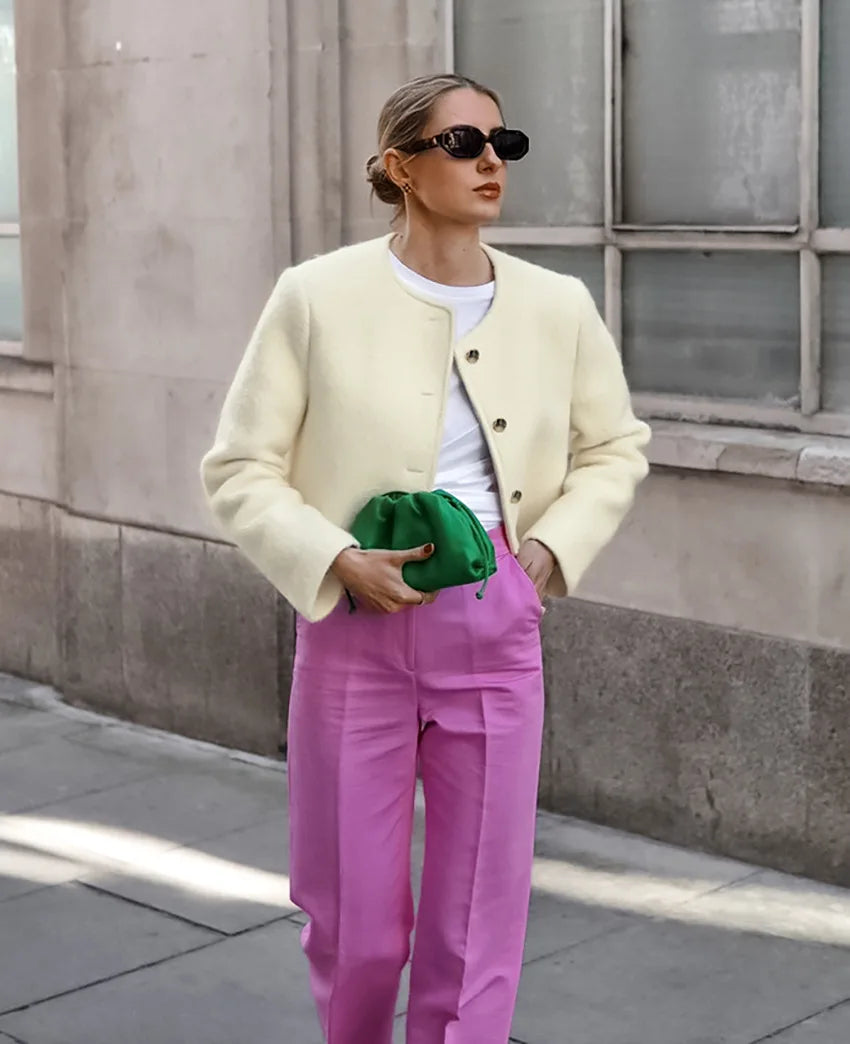 Delia® | Chic minimalist coat for women