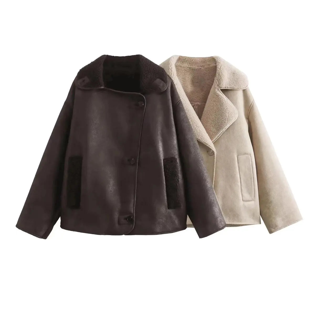 Araceli® | Mira� I suede fleece jacket