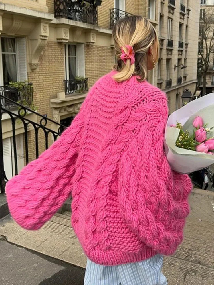 Dafne® | Cozy knitted oversized cardigan