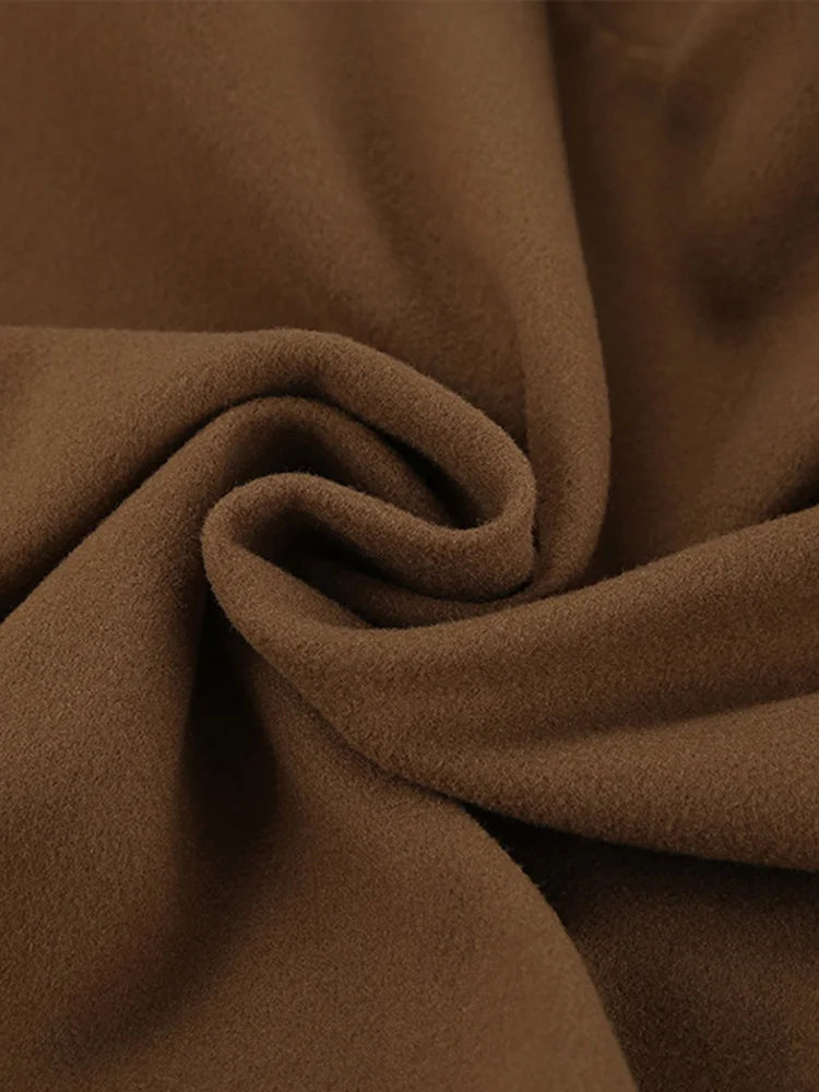 Brenda® | Women's wool coat with stand-up collar