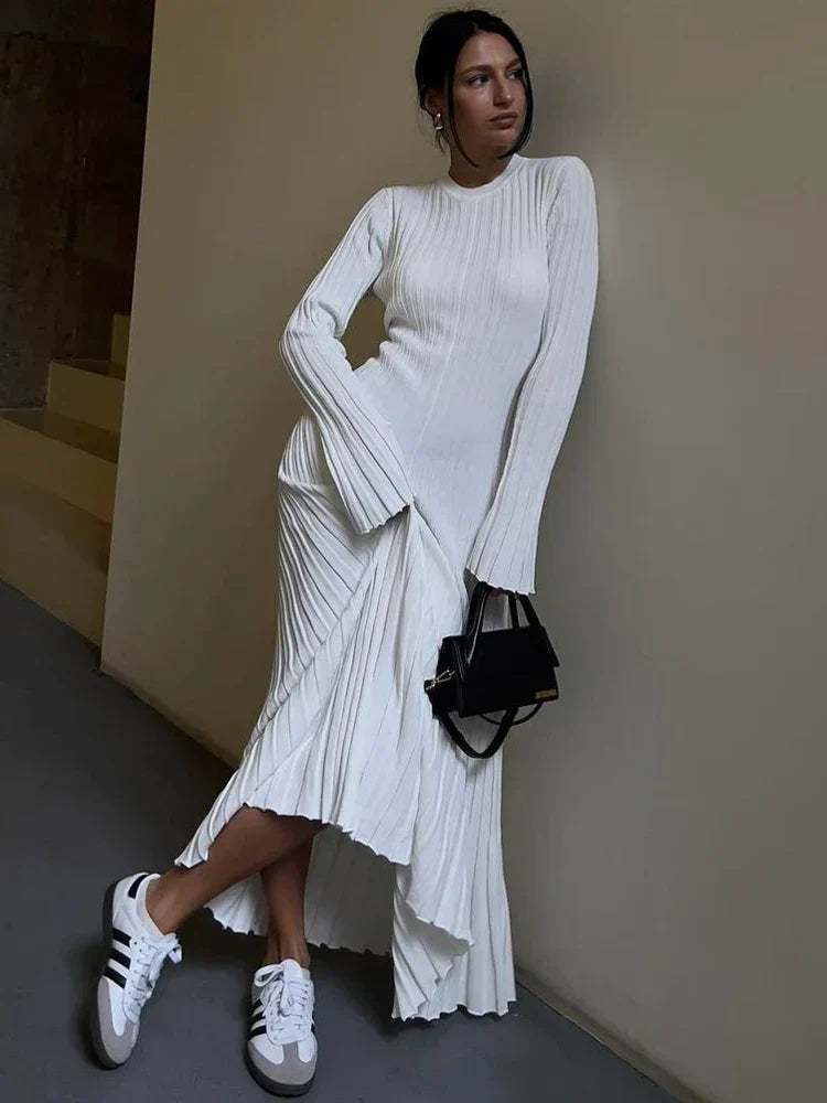 Diana® | Knitted dress with lacing
