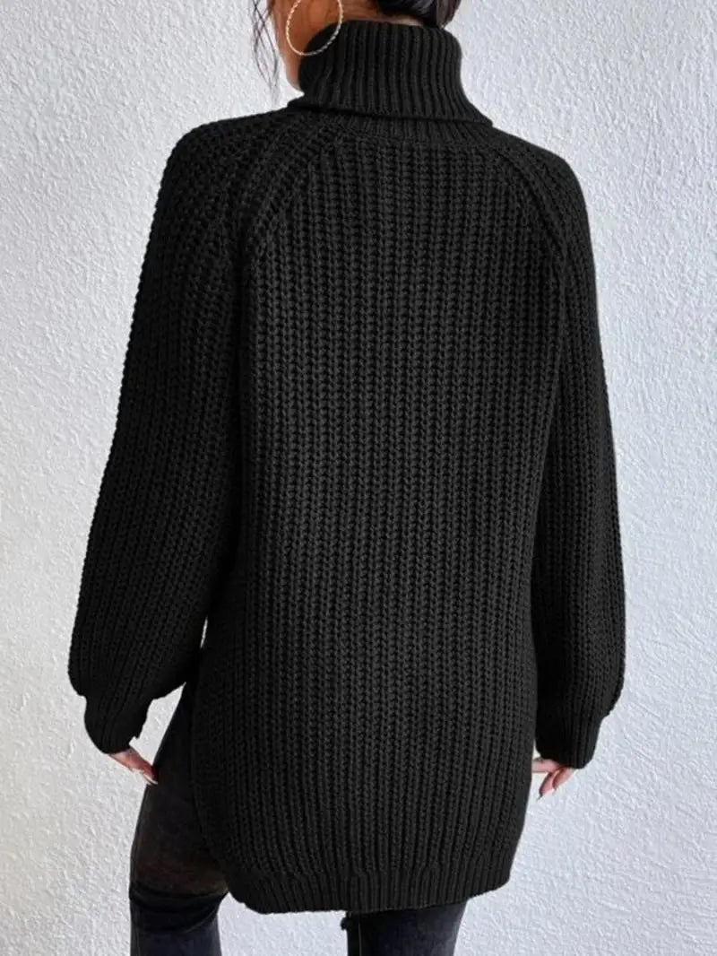 Benita | Warm sweater with belly coverage