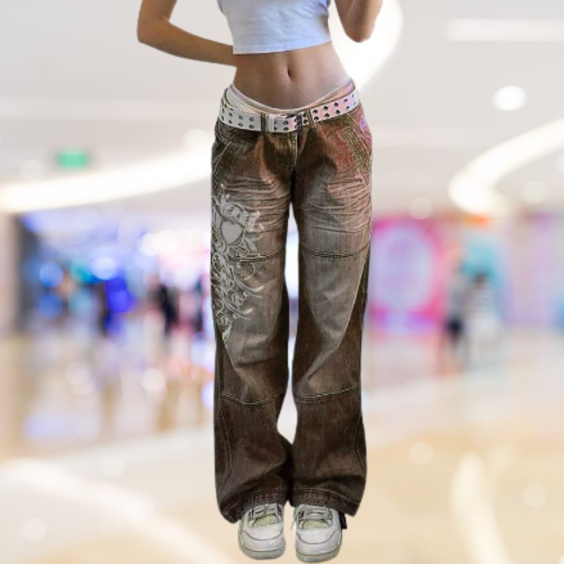 Ariadna® | Trendy wide model jeans
