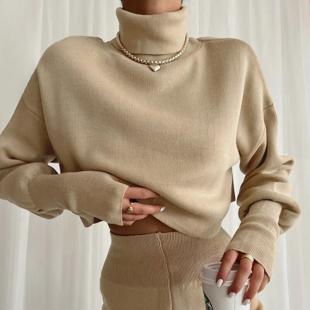 Cecilia® | Long sleeve turtleneck sweater