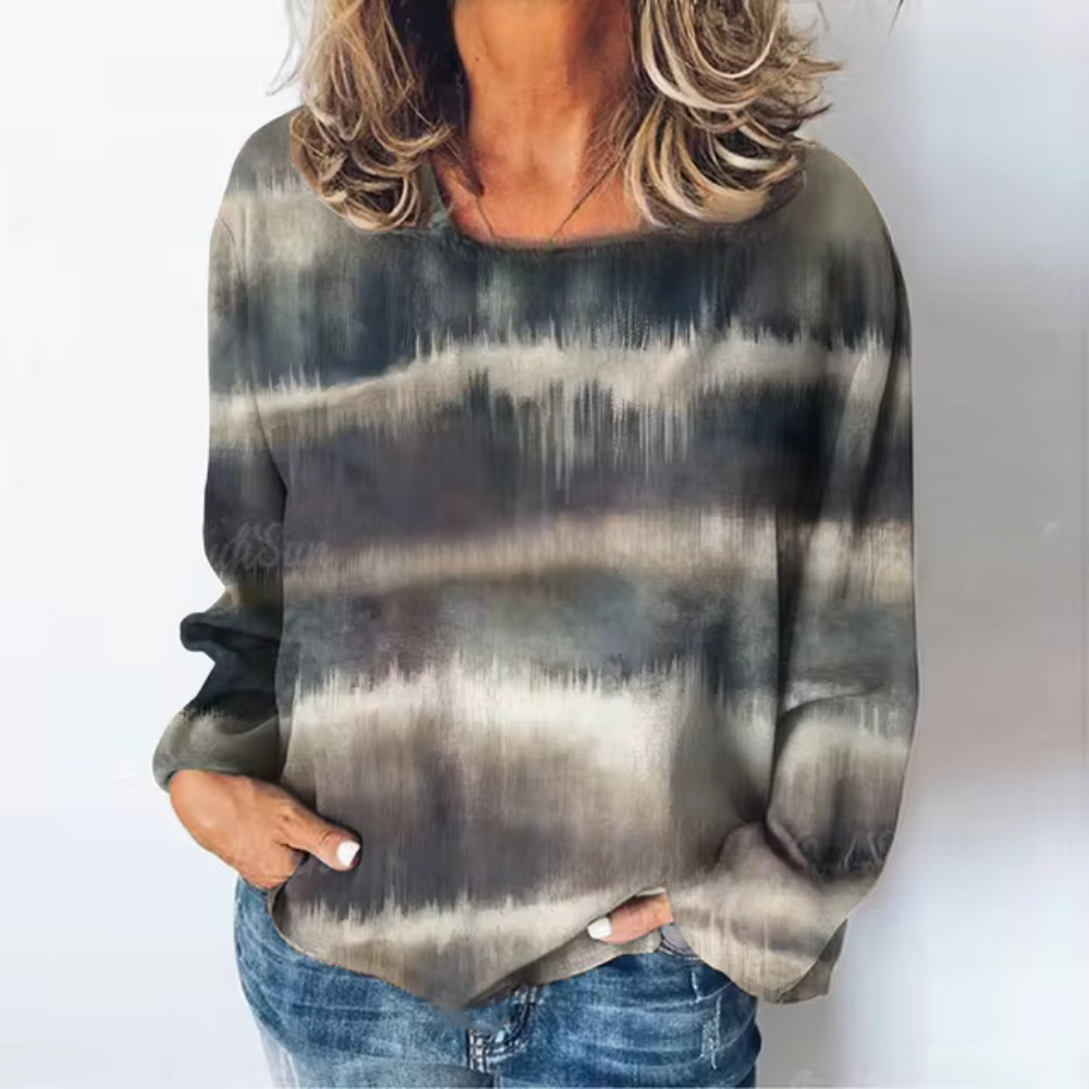Britta® | Casual sweater with a color gradient