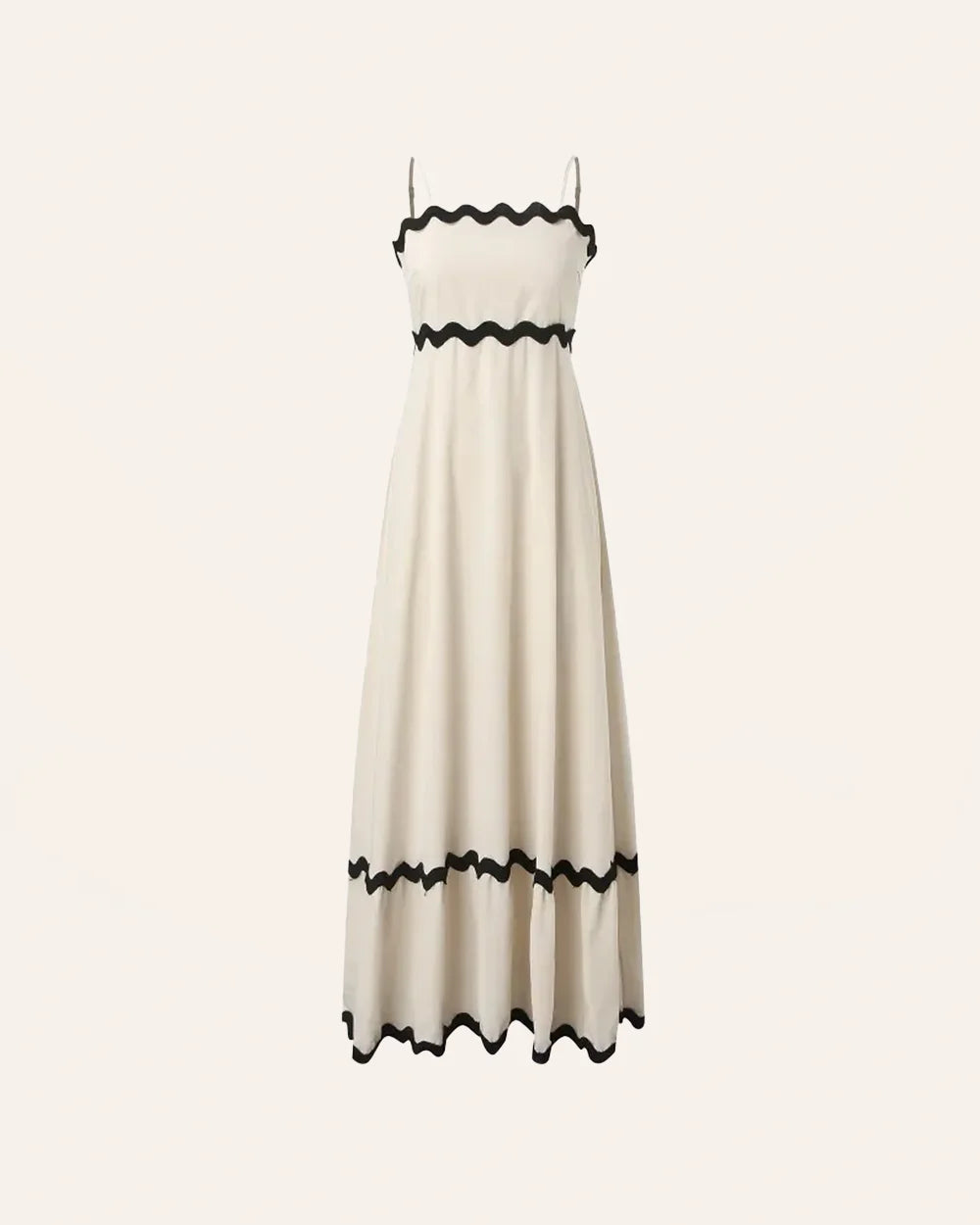 Clara® | In contrast, a long Capri dress
