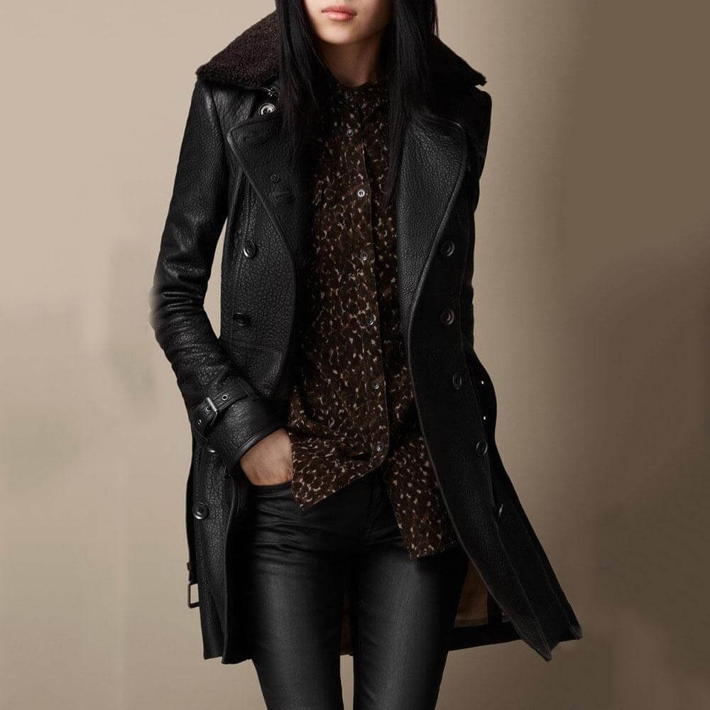 Elizabeth® | Luxurious leather jacket