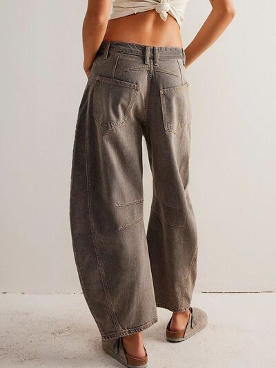 Elda® | Wide leg jeans with pockets