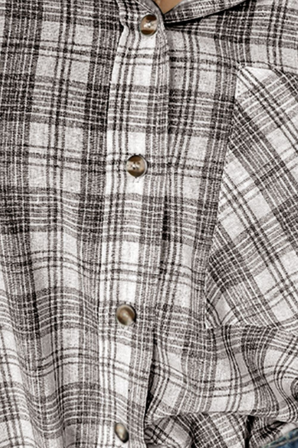 Carolina® | Hooded jacket with drawstring and buttons