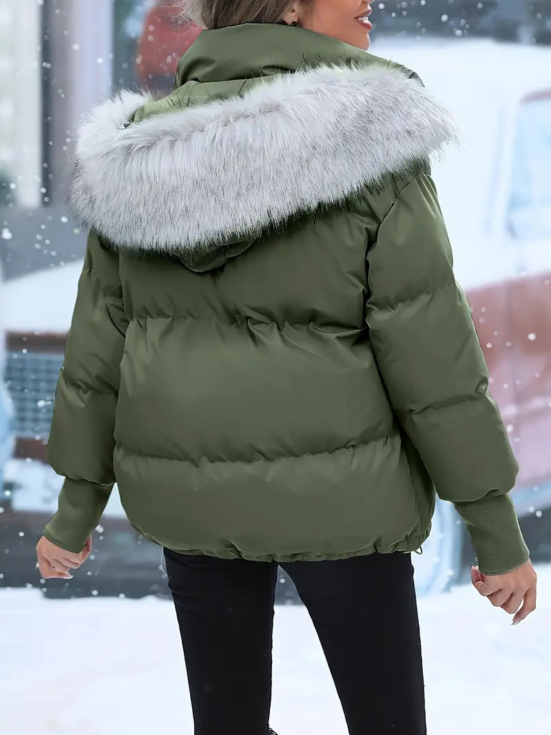 Azucena® | Cozy jacket with zip and hood