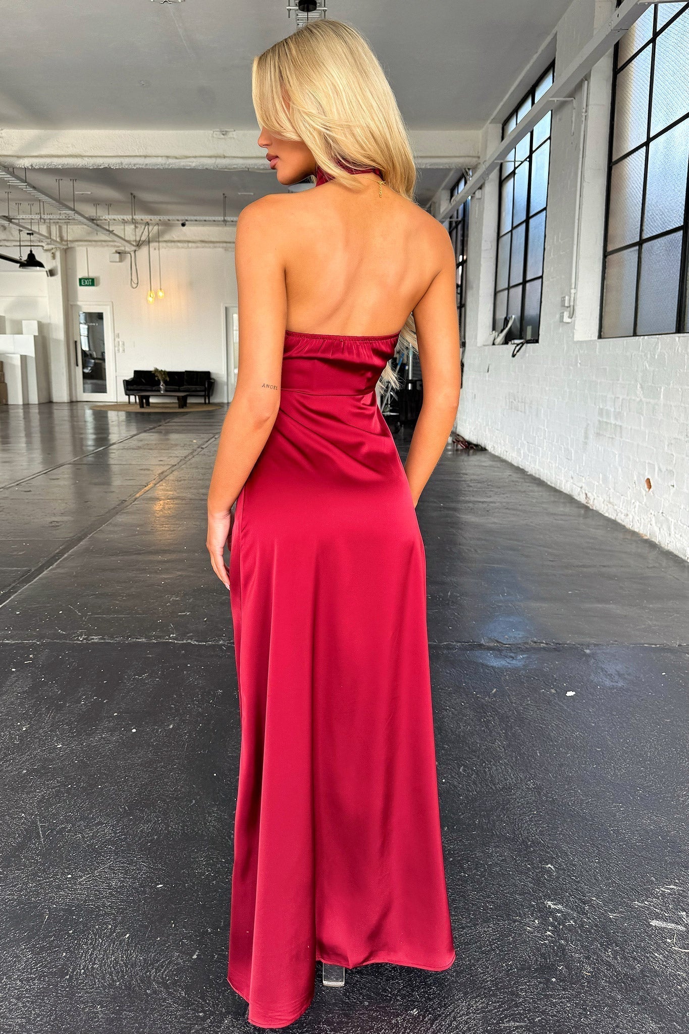 Amelia® | Maxi Dress Burgundy
