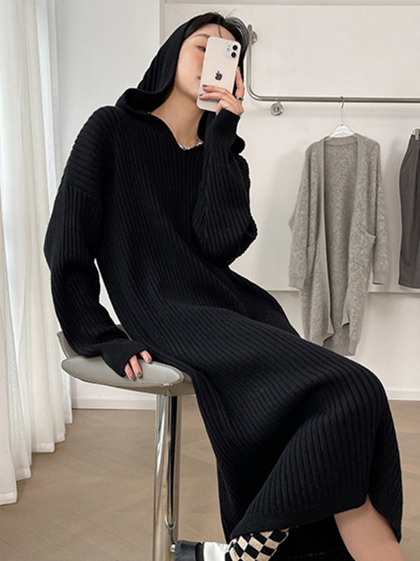 Christabel® | Striped dress with V-neck and long sleeves