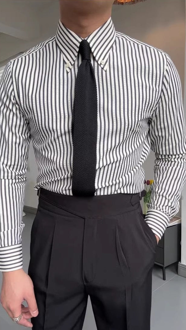 Tomas | Men's Long Sleeve Button-Down Shirt