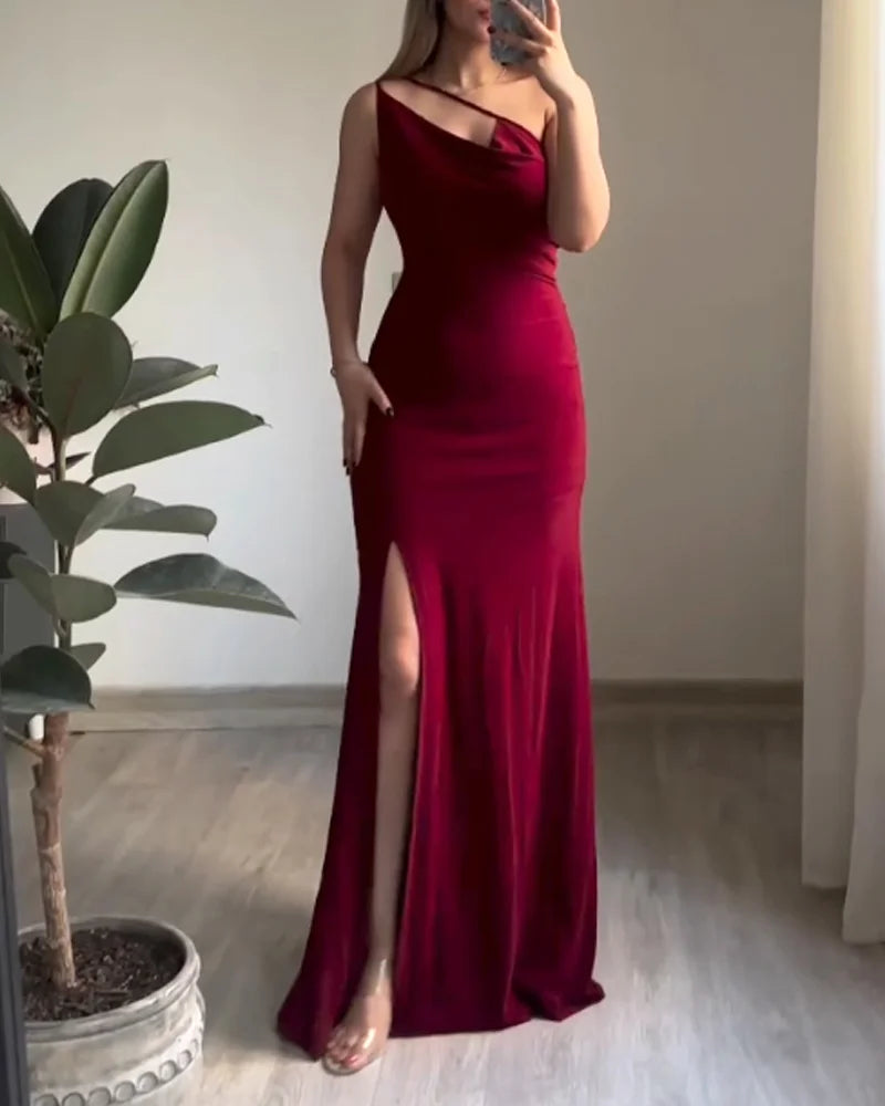 Adelina® | Asymmetrical long dress