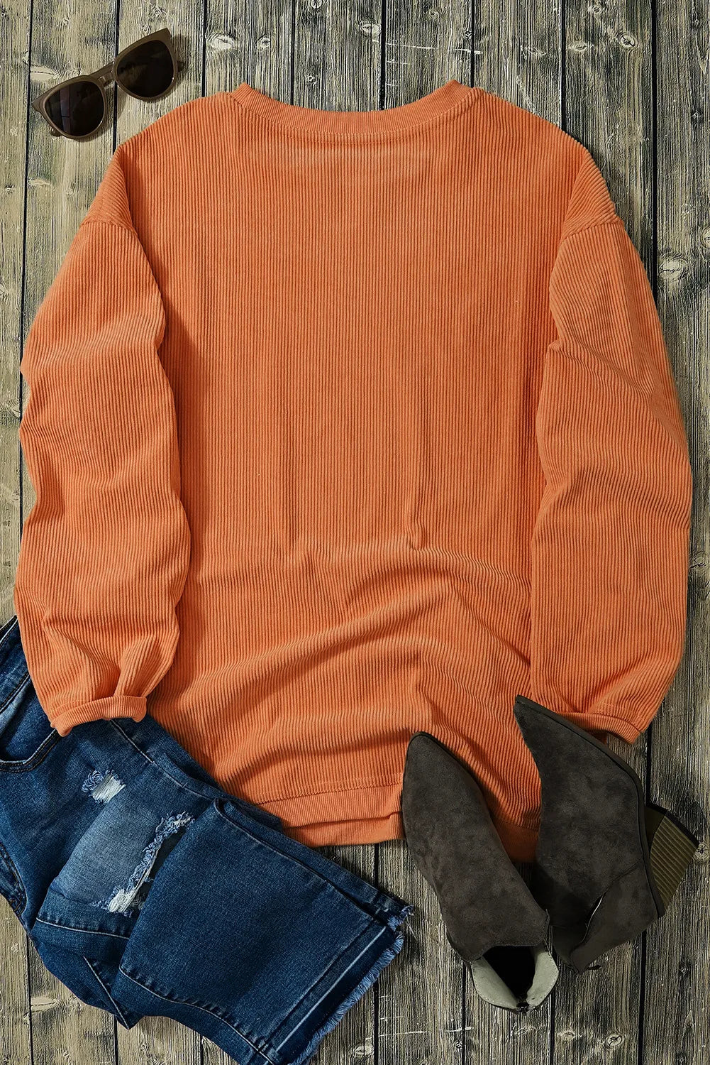 Anita® | Long sleeve crew neck sweatshirt with letter graphic