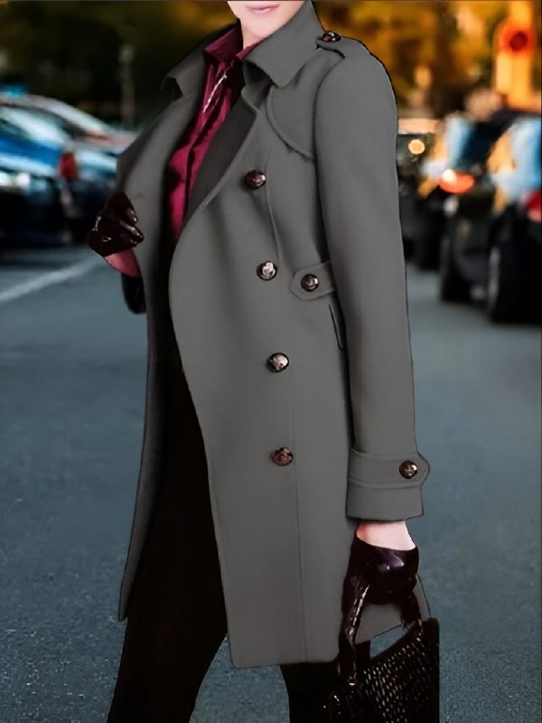 Elke® | Wool coat for women