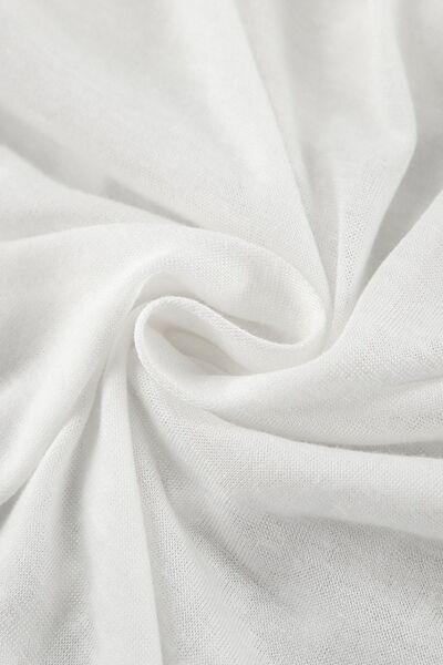 Clementine® | Ruffled long-sleeved blouse with a round neckline