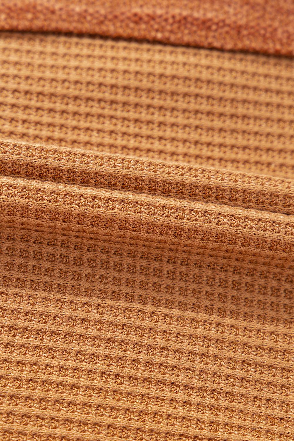 Camila® | Knitted top with contrasting patches and visible seams