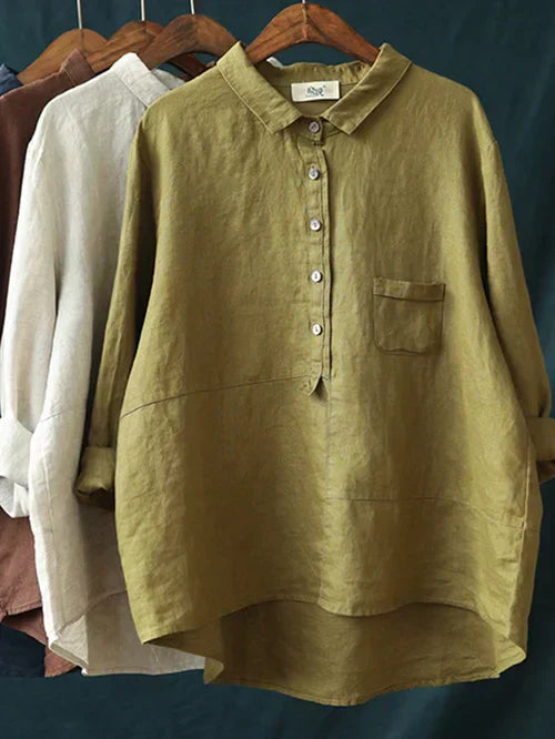 Camila® | Long Sleeve Casual Shirt
