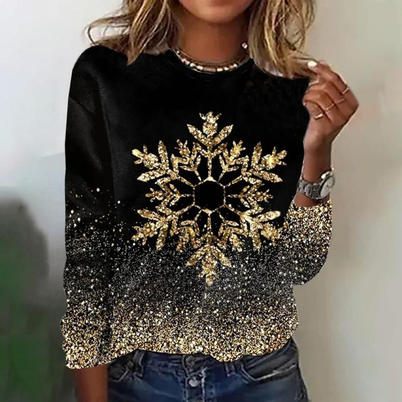 Carmen | Glittery long sleeved top for ladies