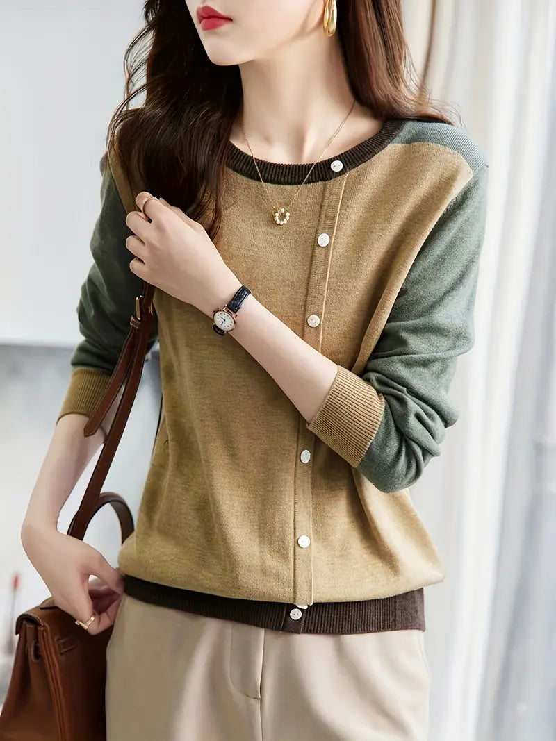 Carla® | Stylish color block vest