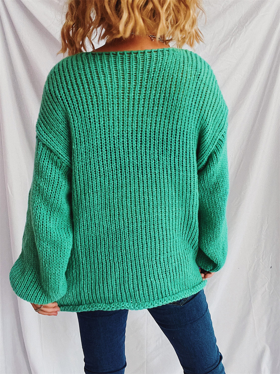Bernadette® | Sweater with a boat neckline and dropped shoulders