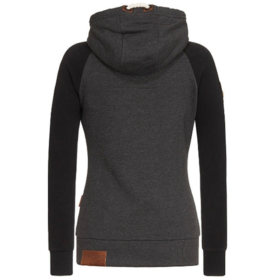 Dana | Jacket with raglan sleeves and hood for ladies