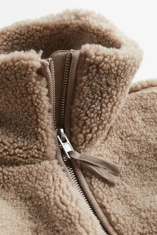 Cecilia® | Comfortable teddy coat