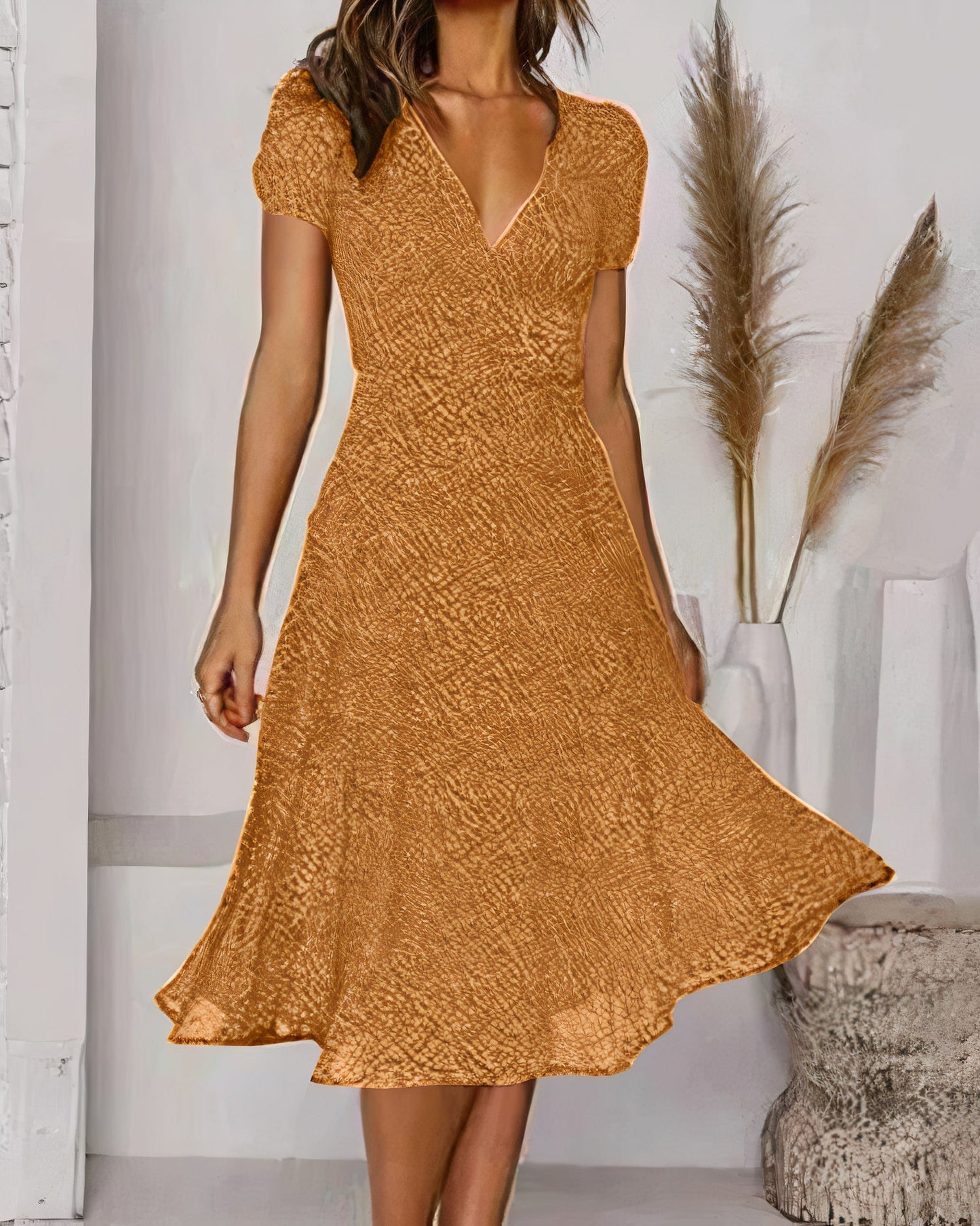 Dolores® | Floral Chiffon Dress For Summer