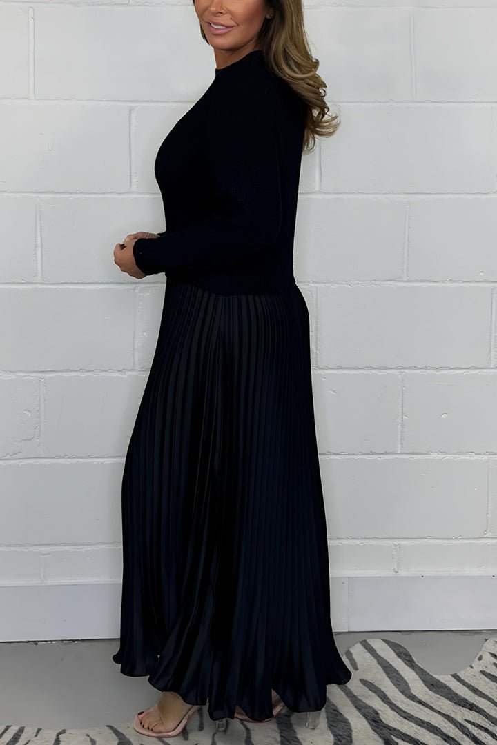Belinda | Stylish winter dress with skirt detail and elegant cut