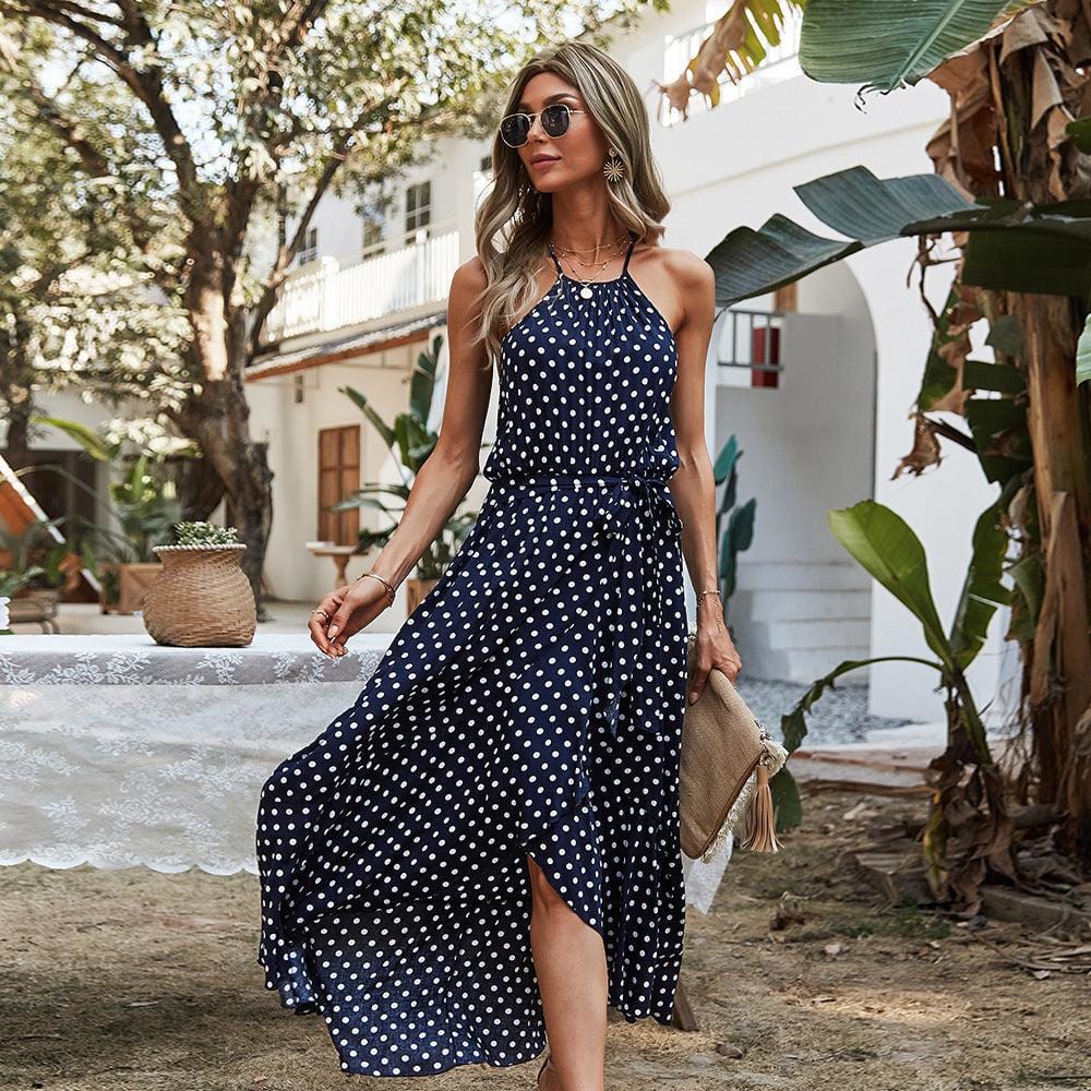 Clarisa® | Fashionable Summer Dress With Polka Dots