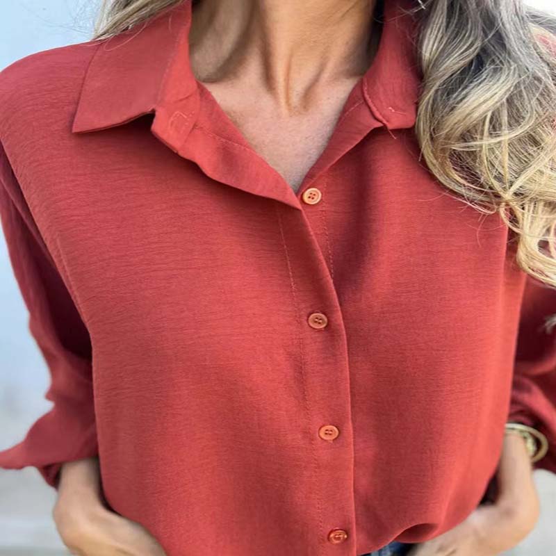 Cassandra® | Long blouse with buttons