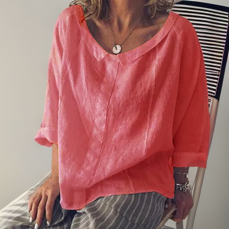 Danna® | Loose long-sleeved blouse