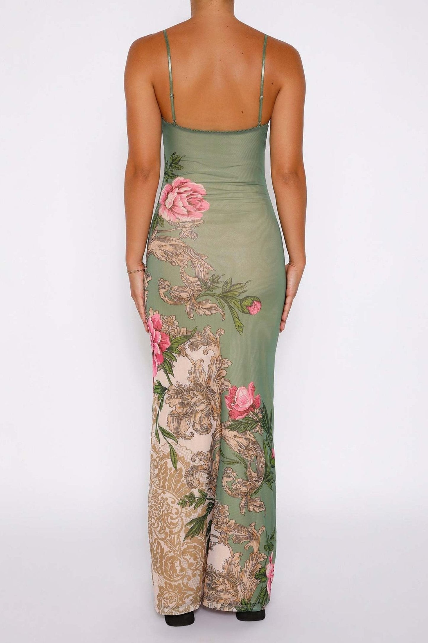Araceli® | Printed, Figure-Hugging Maxi Slip