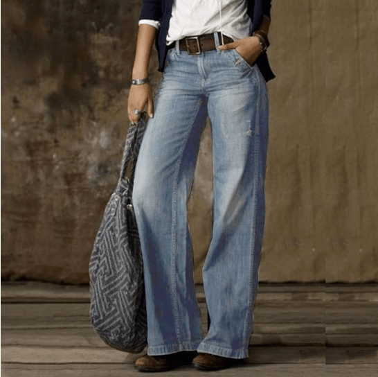 Amets® | Stylish Denim Trousers For Women
