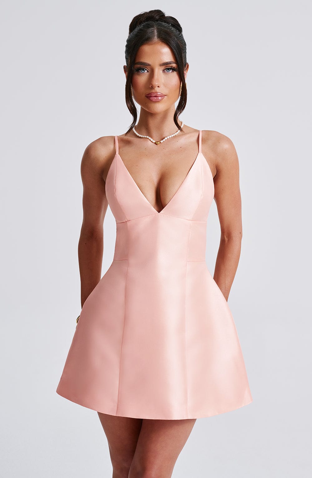 Doris® | Mini dress peach