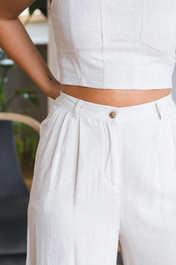 Anemone® | Women's linen blend trousers