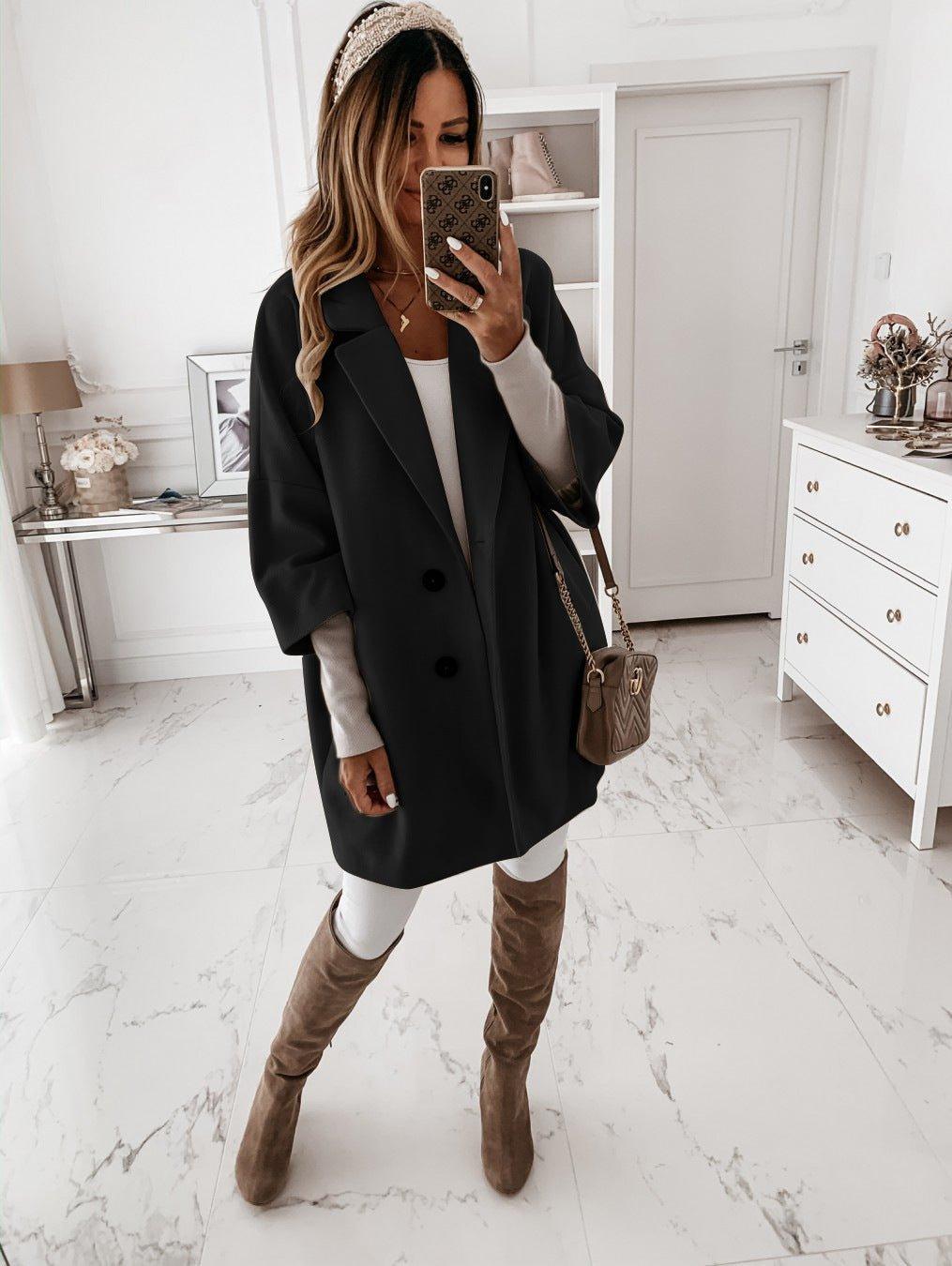 Katrina | Women's Oversized Cocoon Coat
