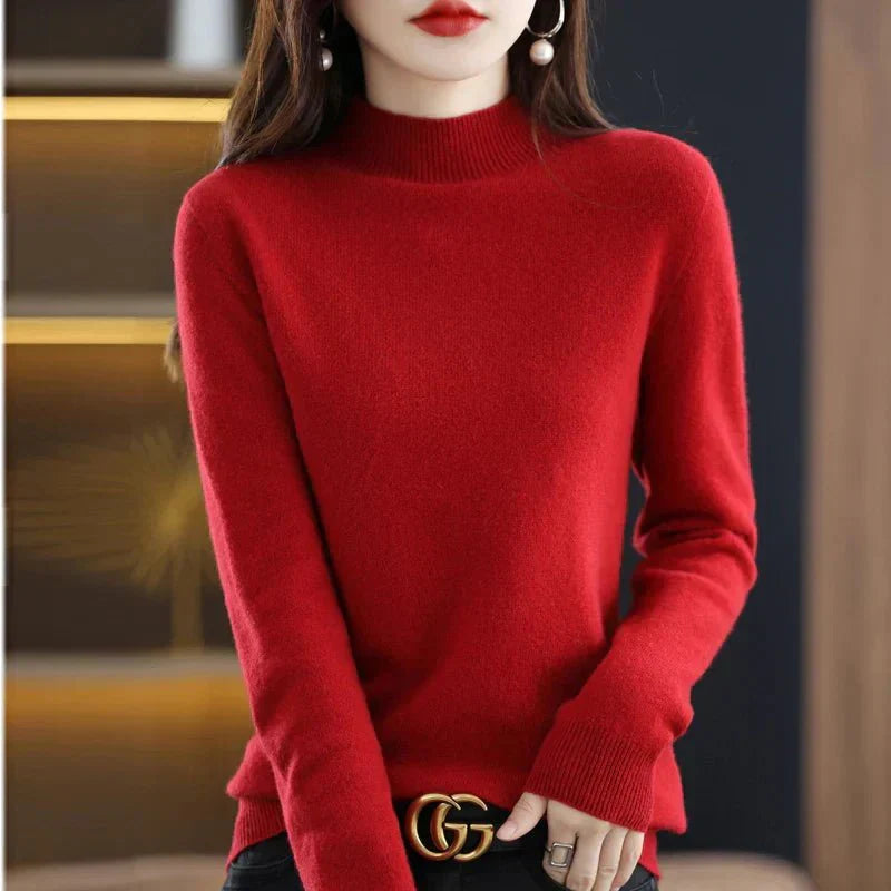 Elena | Warm cashmere wool sweater